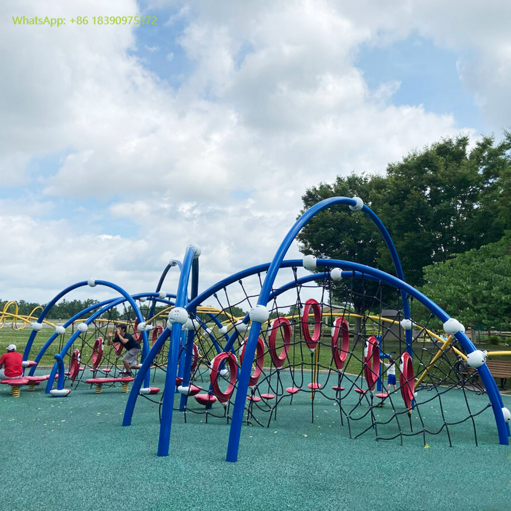Outdoor Adventure Activities For Kids - Multi-Activity Adventure Park System: Climbing Wall