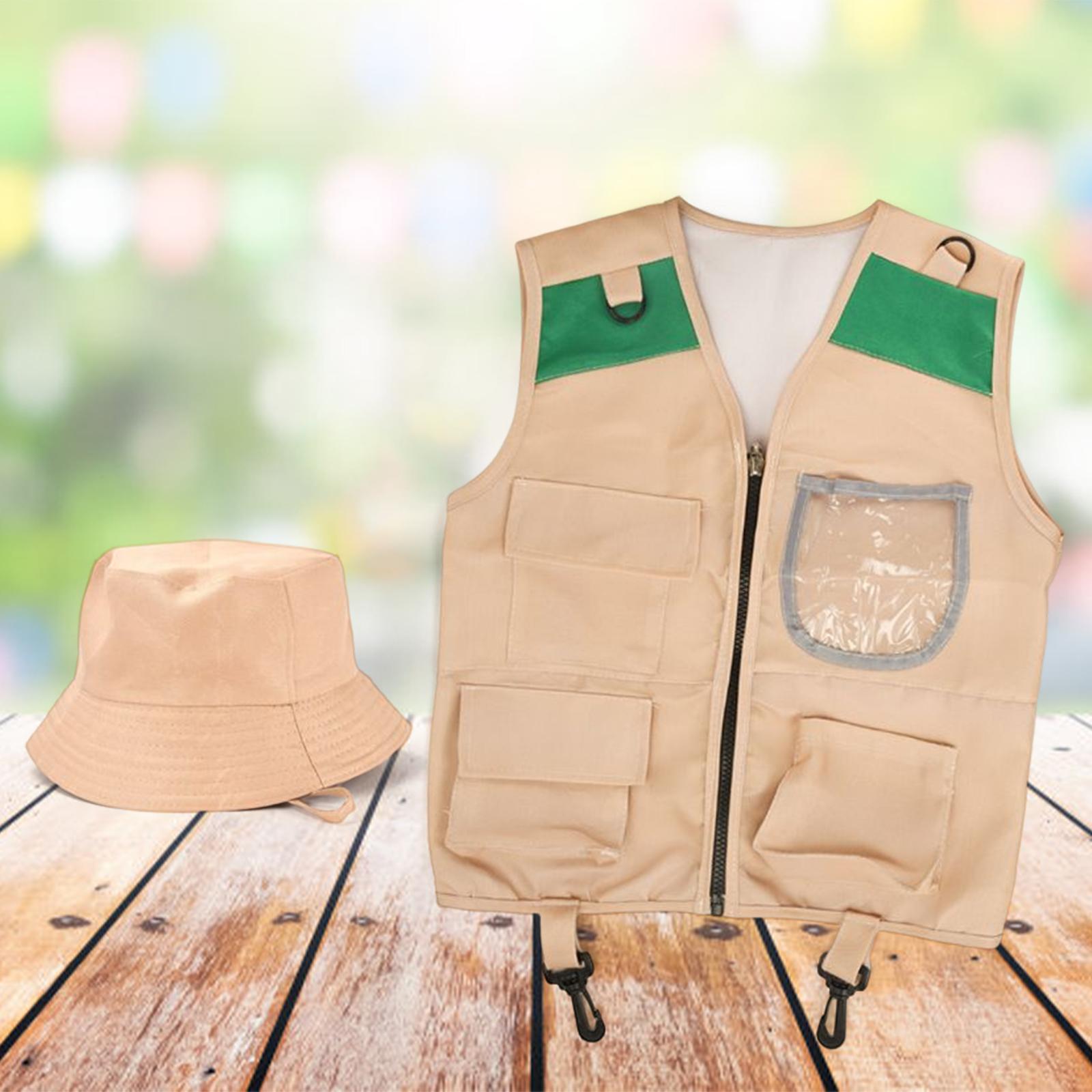 Outdoor Adventure Activities For Kids - Kids Costume Vest Hat ,Nature Adventures