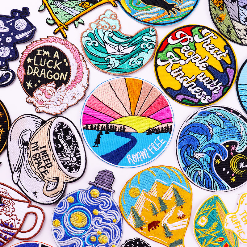 Iron On Patches DIY Outdoor Tr - Outdoor Adventure Travel Show のレビューと価格
