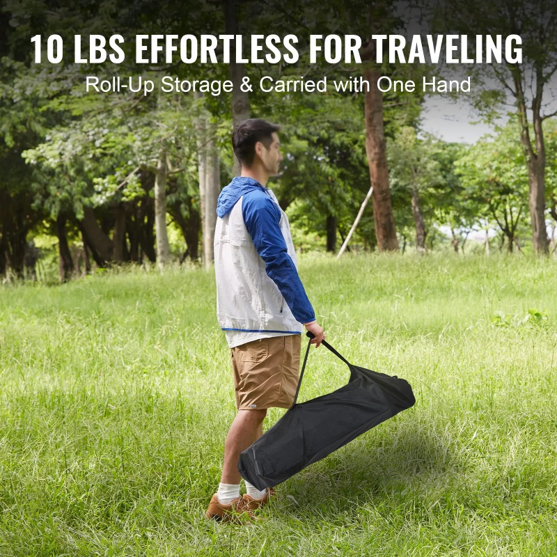 1 PC Portable Folding Camping  - Outdoor Adventure Table With Storage のレビューと価格