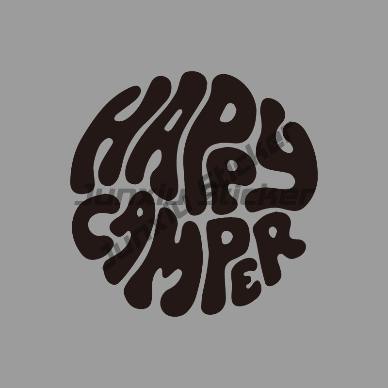 Happy Camper Boho Style Clip A - Outdoor Adventure Words のレビューと価格