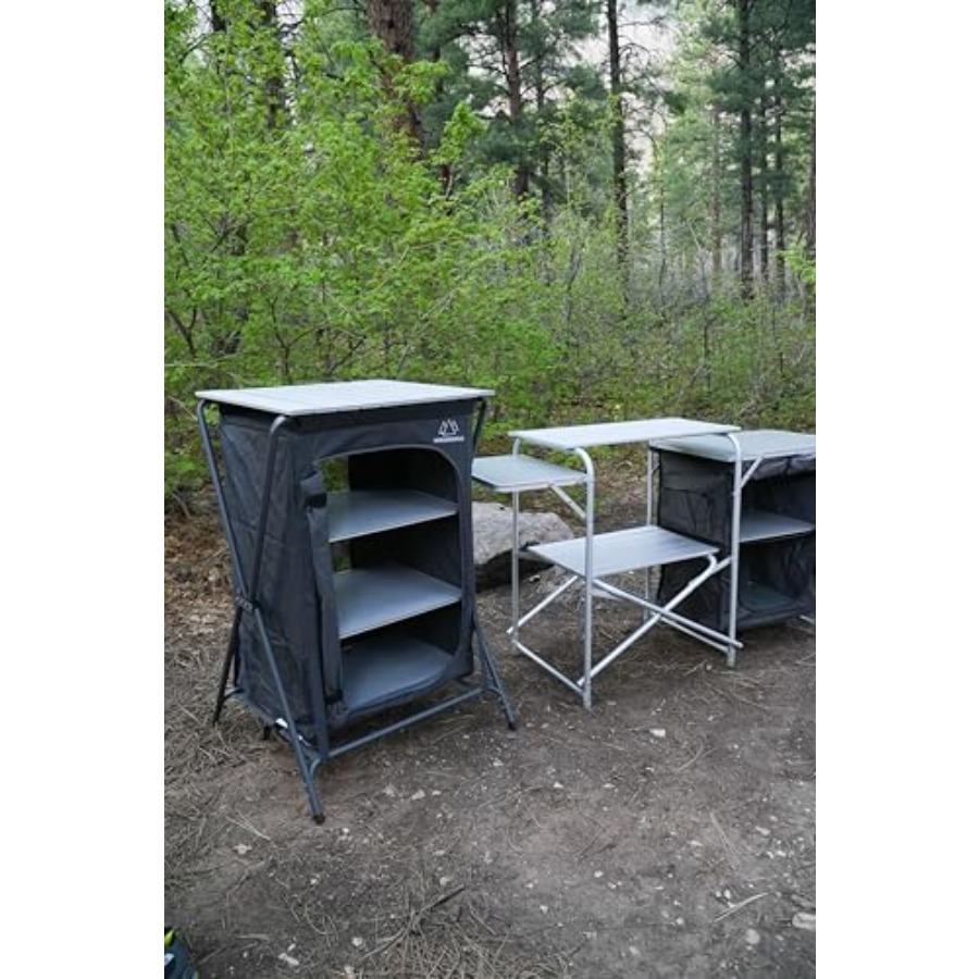 Foldable Roll Top Camping Pant - Outdoor Adventure Table With Storage のレビューと価格
