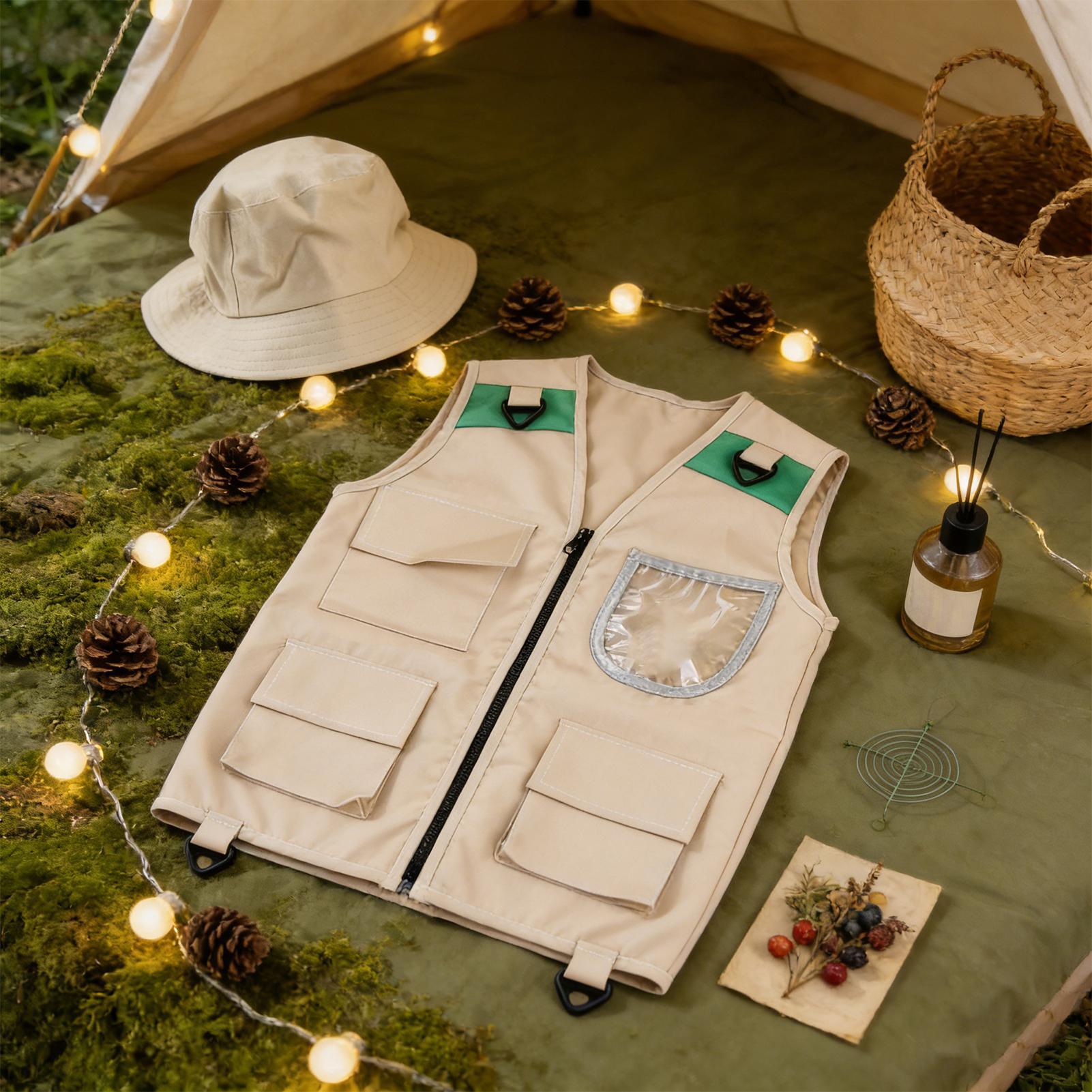 Kids Costume Vest Hat ,Nature  - Outdoor Adventure Activities For Kids のレビューと価格