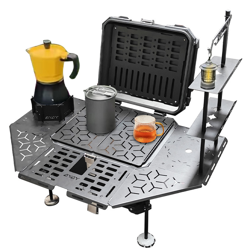 Multi-functional Aluminum Allo - Outdoor Adventure Table With Storage のレビューと価格