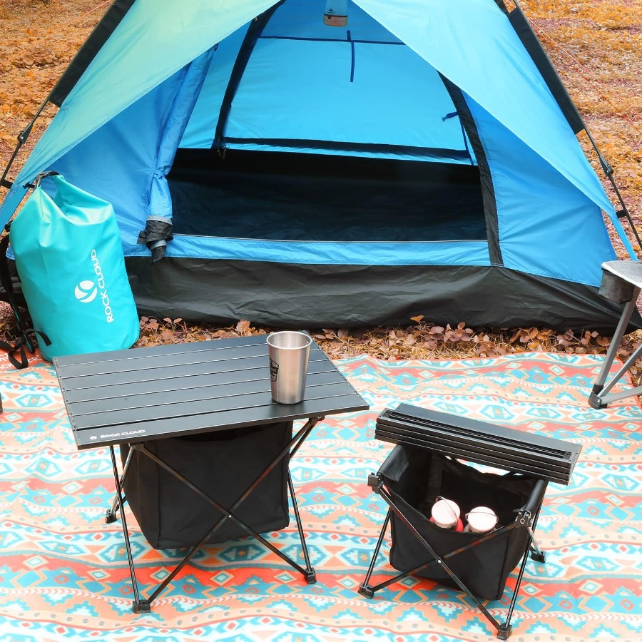 Ultralight Aluminum Portable C - Outdoor Adventure Table With Storage のレビューと価格