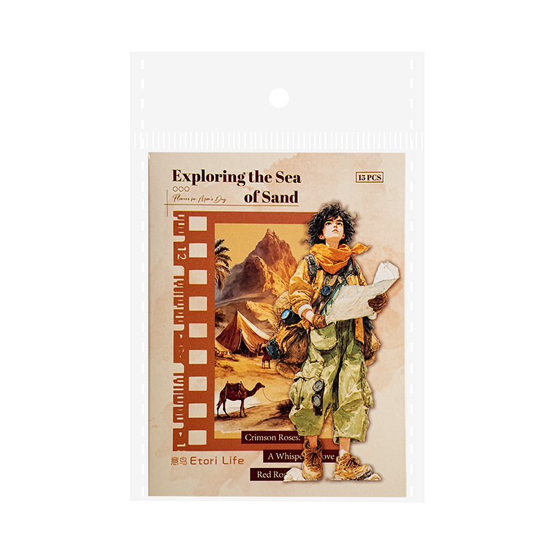 Sticker Pack 15 Sheets Adventu - Outdoor Adventure Background のレビューと価格