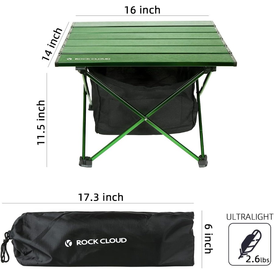 Ultralight Aluminum Portable C - Outdoor Adventure Table With Storage のレビューと価格