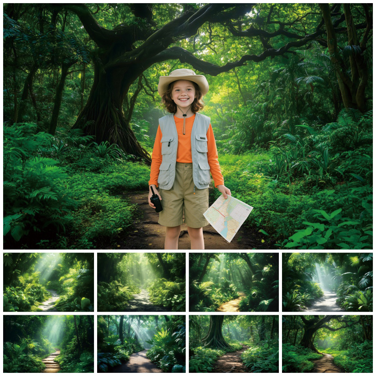 Tropical Rainforest Adventure  - Outdoor Adventure Background のレビューと価格