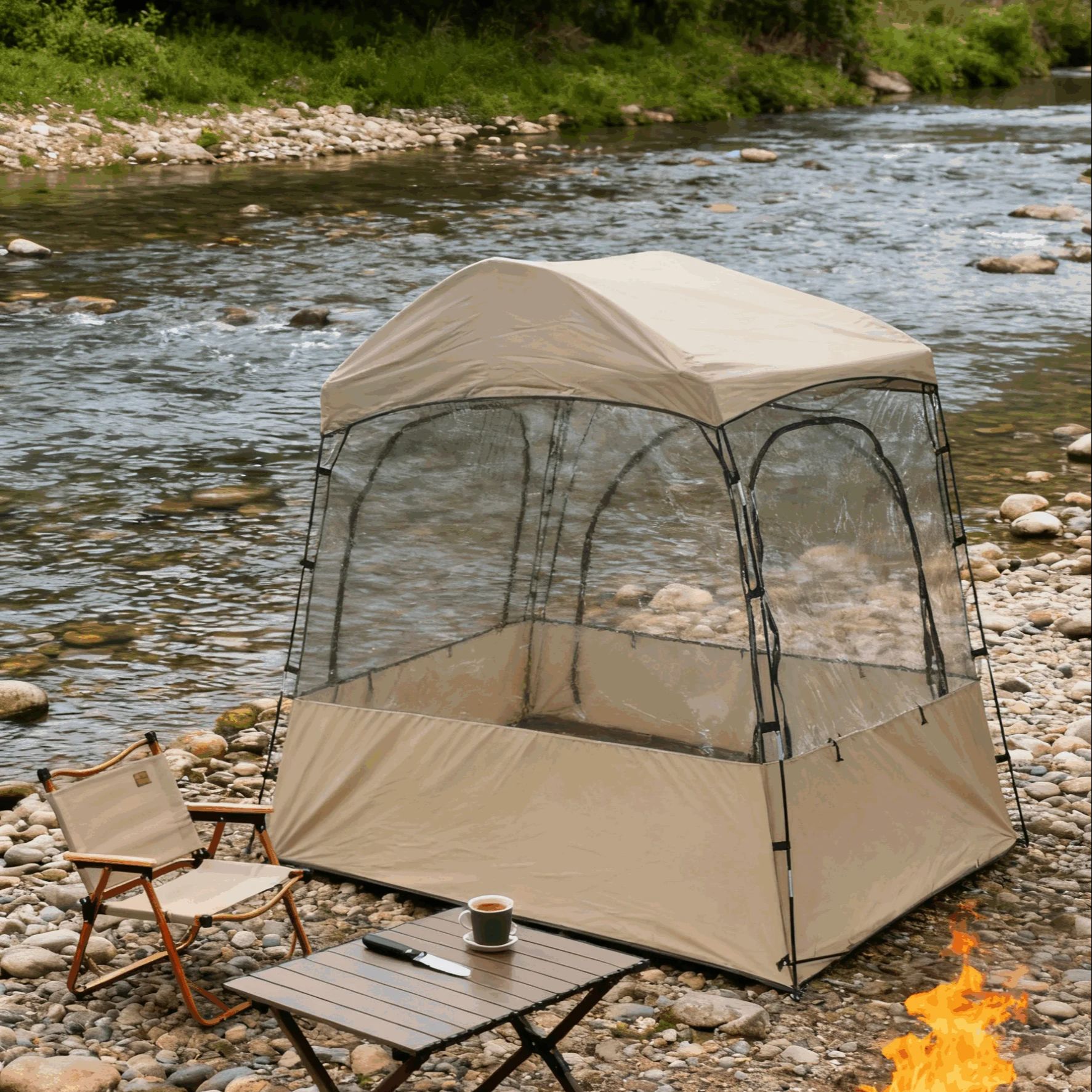Gardens, Patios, Outdoor Adven - Outdoor Adventure Dome Shelter のレビューと価格
