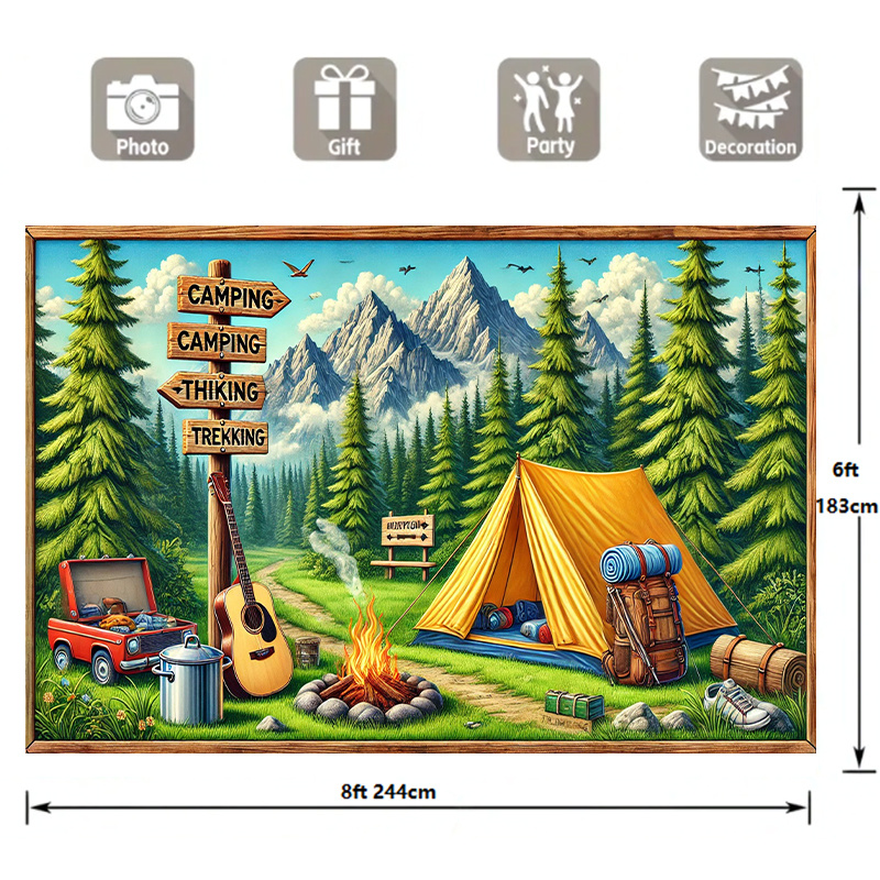 1 camping and outdoor adventur - Outdoor Adventure Background のレビューと価格