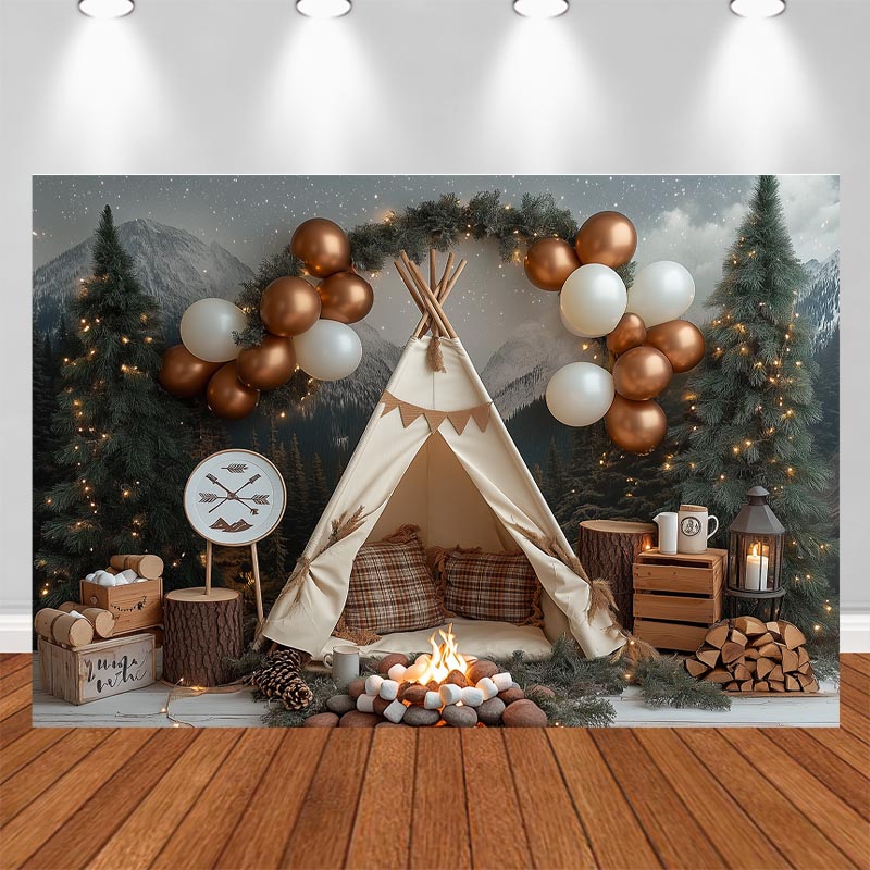 LS Night Camping Photography B - Outdoor Adventure Background のレビューと価格