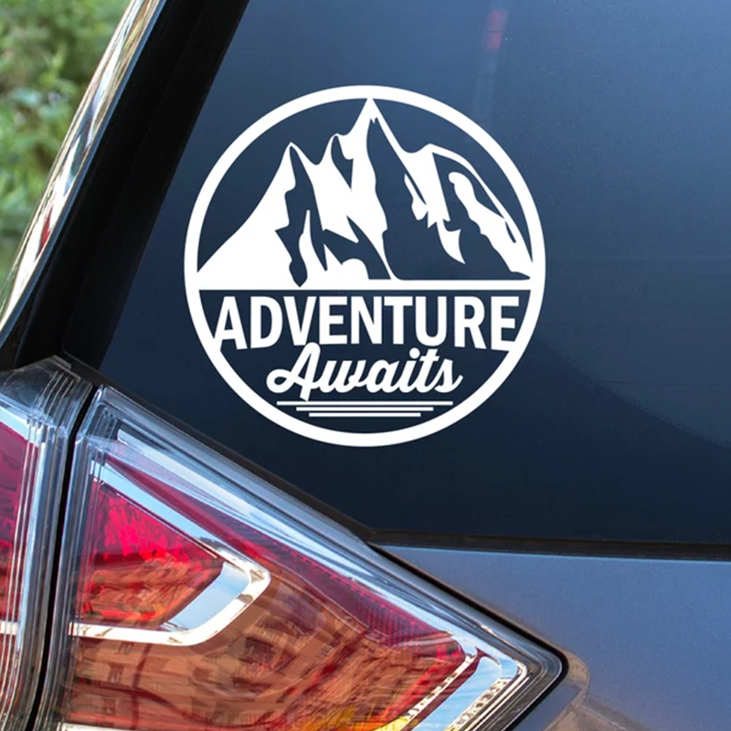 Adventure Awaits Mountain Camp - Outdoor Adventure Words のレビューと価格