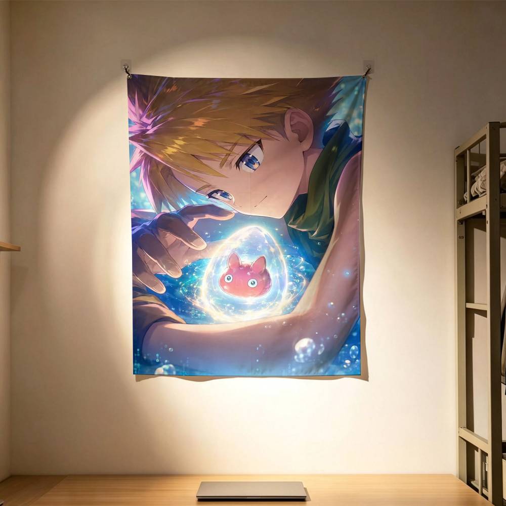 Cute Digimon Adventure  Flags  - Outdoor Adventure Background のレビューと価格