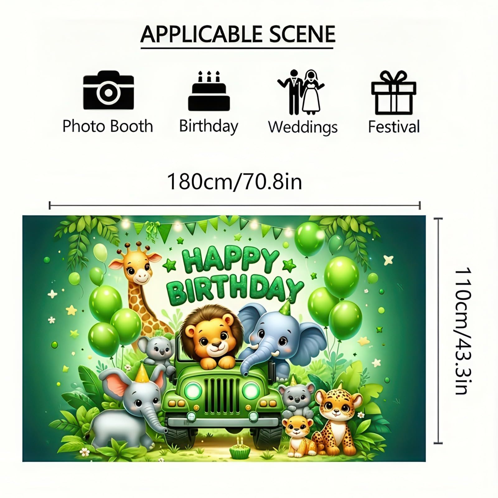 Jungle Adventure Birthday Part - Outdoor Adventure Background のレビューと価格