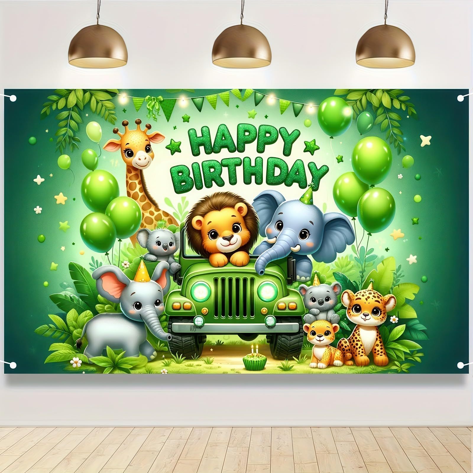 Jungle Adventure Birthday Part - Outdoor Adventure Background のレビューと価格