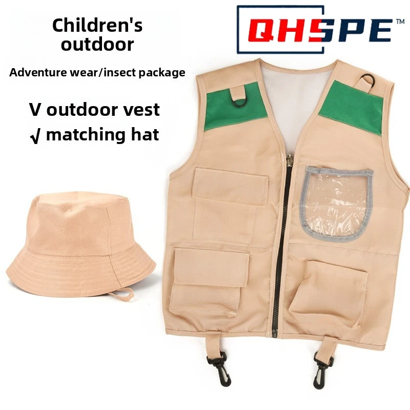 Kids Explorer Vest and Hat Cos - Outdoor Adventure Activities For Kids のレビューと価格