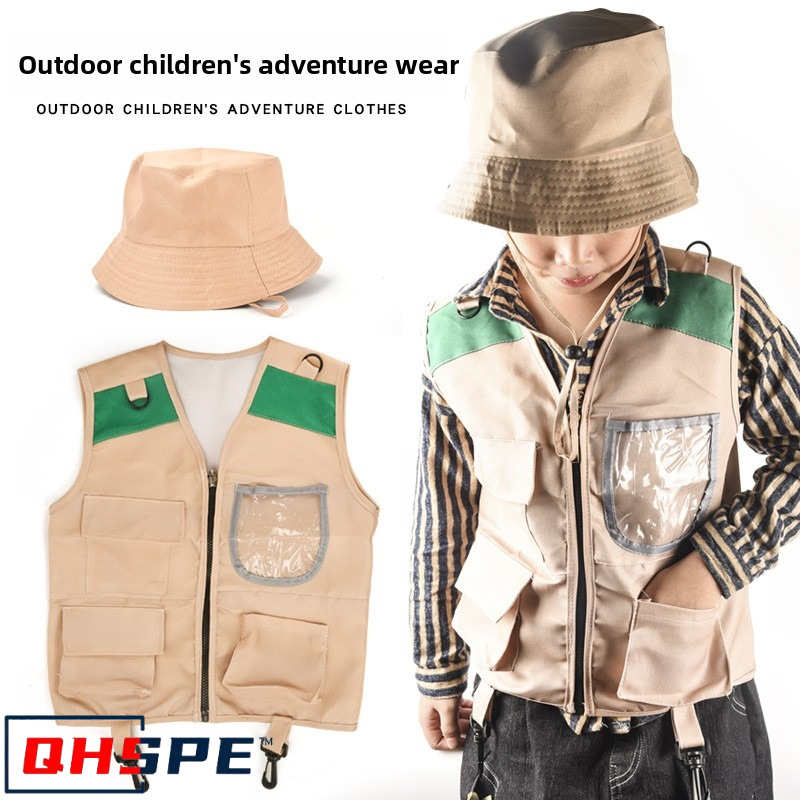Kids Explorer Vest and Hat Cos - Outdoor Adventure Activities For Kids のレビューと価格